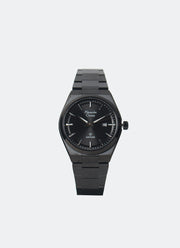 Jam Tangan Alexandre Christie Sapphire Ladies Band Date Black Black Dial 32 mm AC8697LDBIPBA