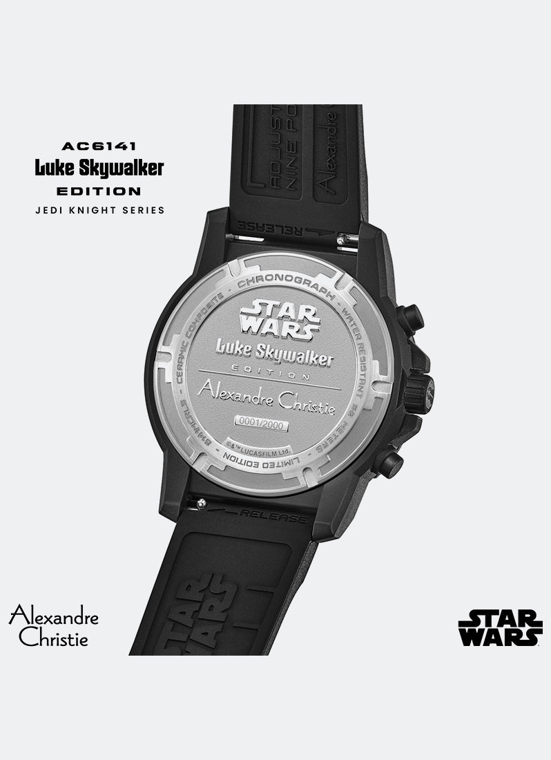 Jam Tangan Alexandre Christie Star Wars - Luke Skywalker, Jedi Limited Edition-43mmAC6141MCRLS2Slide6
