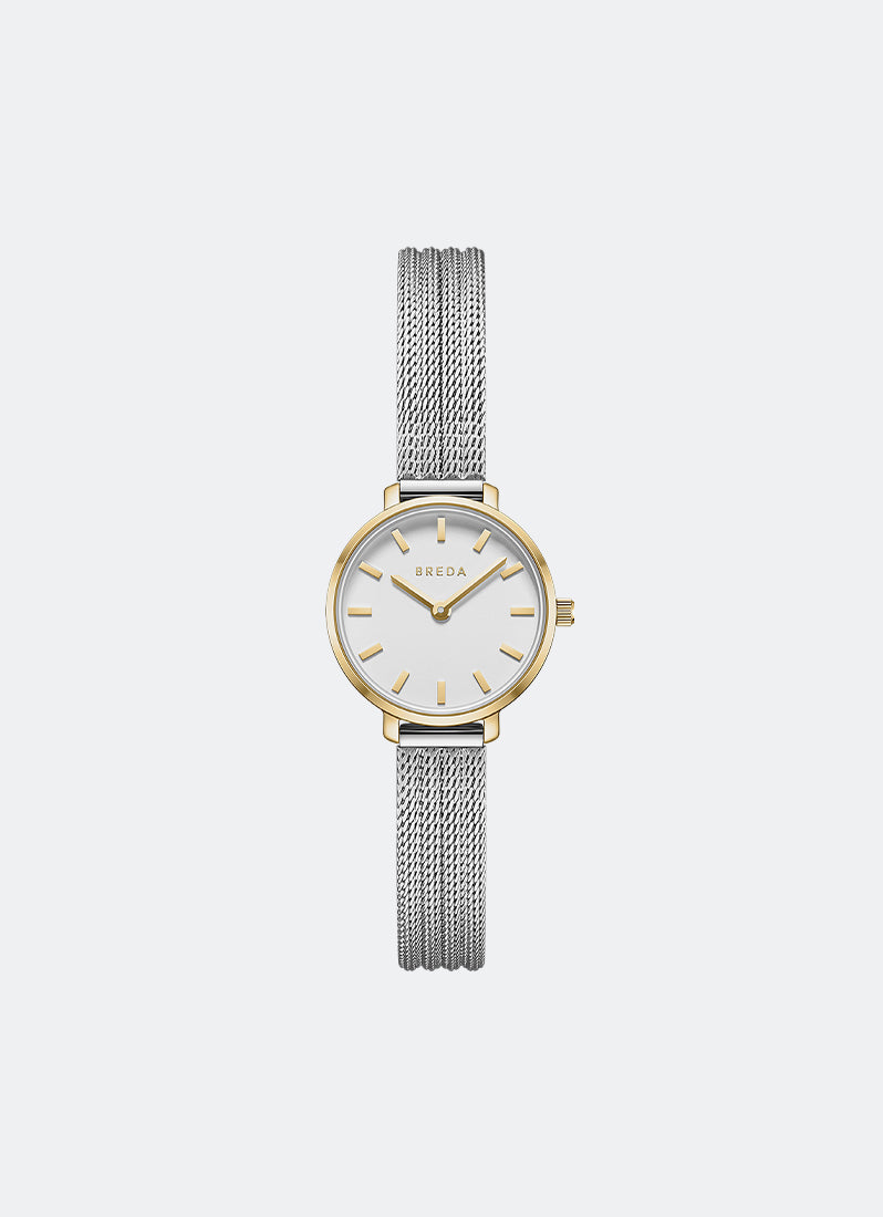 Jam Tangan Breda Beverly Mesh Stainless Steel Watch 25mm - 1760B