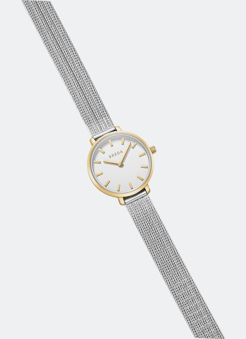 Jam Tangan Breda Beverly Mesh Stainless Steel Watch 25mm - 1760B