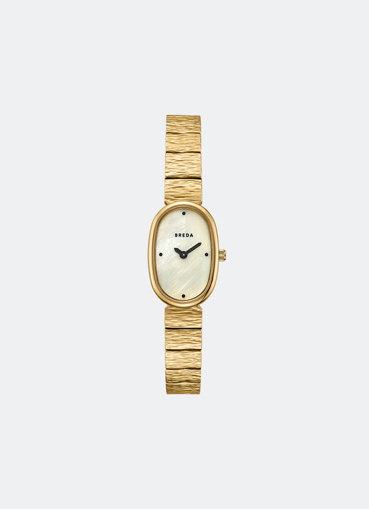 Jam Tangan Breda Breda Jane Revival Champagne Dial Deep Gold 1753A