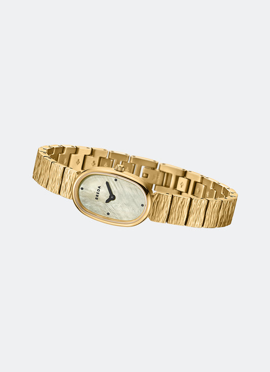 Jam Tangan Breda Breda Jane Revival Champagne Dial Deep Gold 1753A