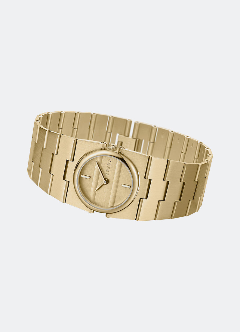 Jam Tangan Breda Breda Sync Gold Dial Gold Metal Bracelet 1752A