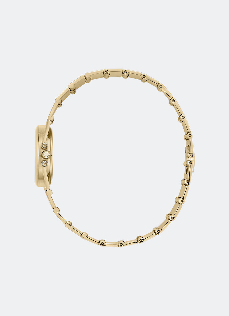 Jam Tangan Breda Breda Sync Gold Dial Gold Metal Bracelet 1752A