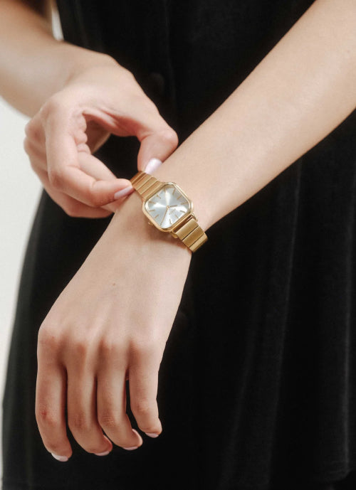 Jam Tangan Breda Esther Mist Dial Gold Metal Bracelet 26mm 1735B