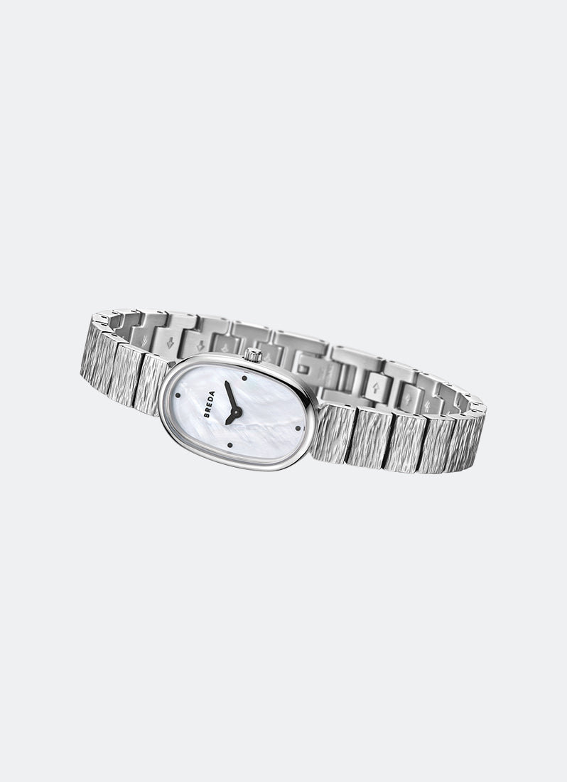Jam Tangan Breda Jane Revival Pearl Dial Silver 1753B