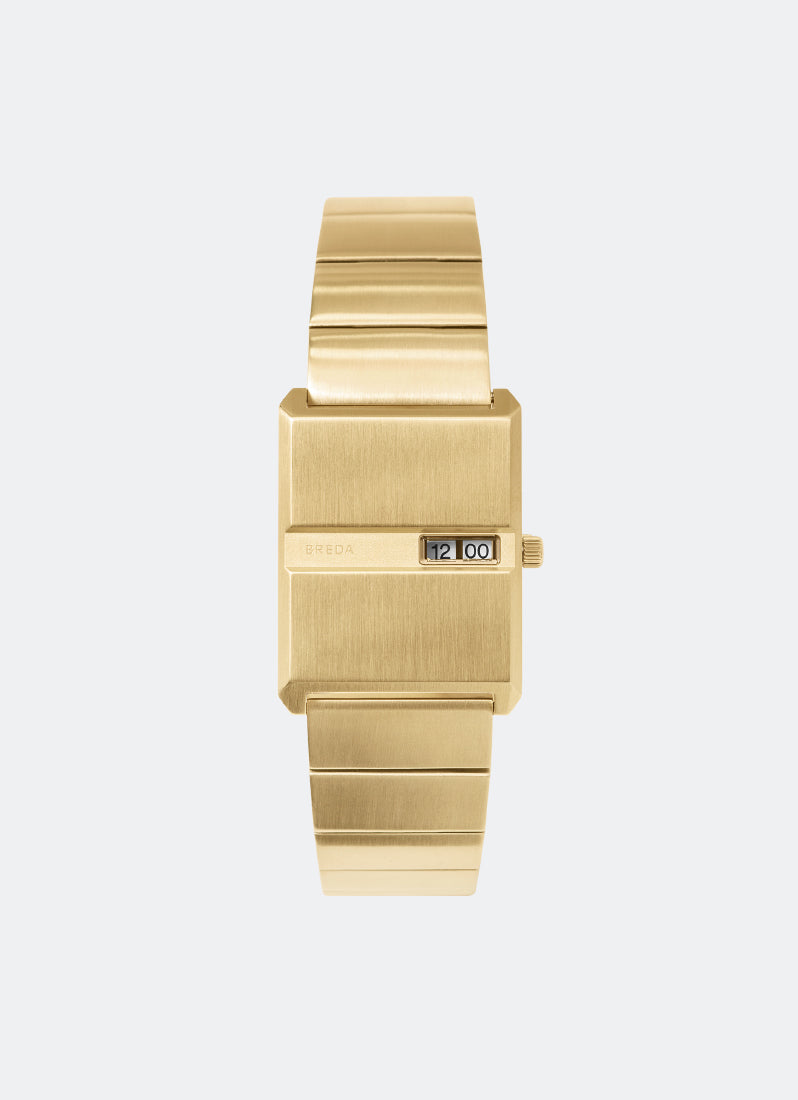 Breda Pulse Gold Metal Bracelet 26mm - 1750A
