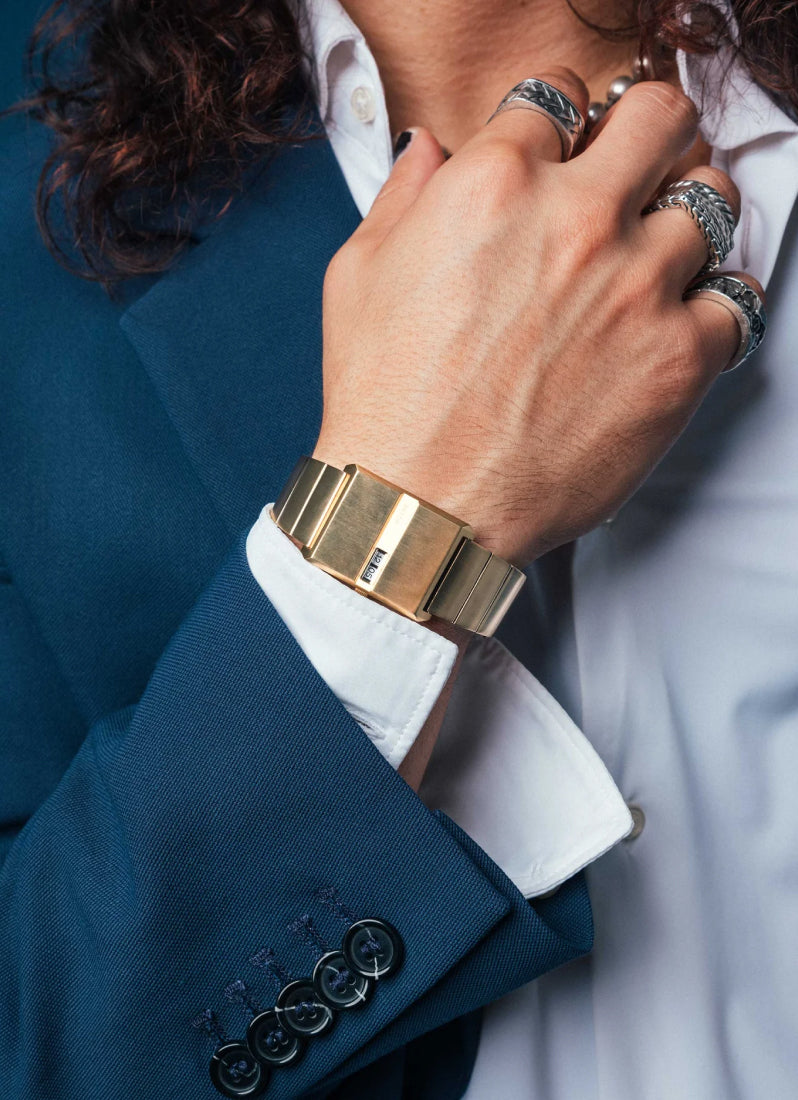 Jam Tangan Breda Pulse Gold Metal Bracelet 26mm 1750A