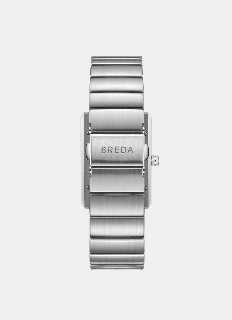 Jam Tangan Breda Pulse Locket Stainless Steel Metal Bracelet Watch 26mm - 1759B