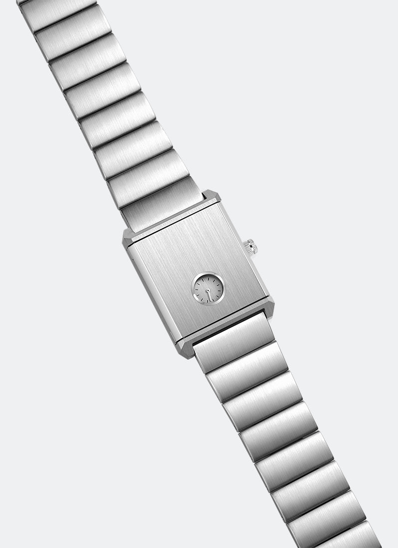 Jam Tangan Breda Pulse Locket Stainless Steel Metal Bracelet Watch 26mm - 1759B