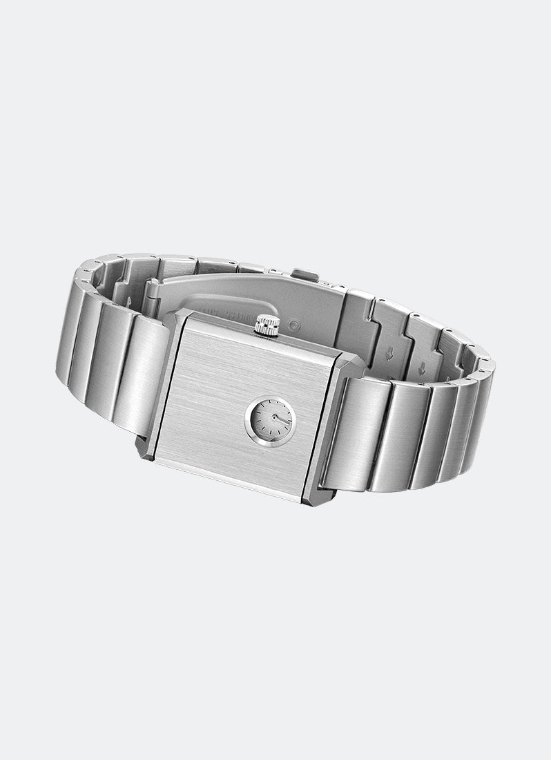 Jam Tangan Breda Pulse Locket Stainless Steel Metal Bracelet Watch 26mm - 1759B