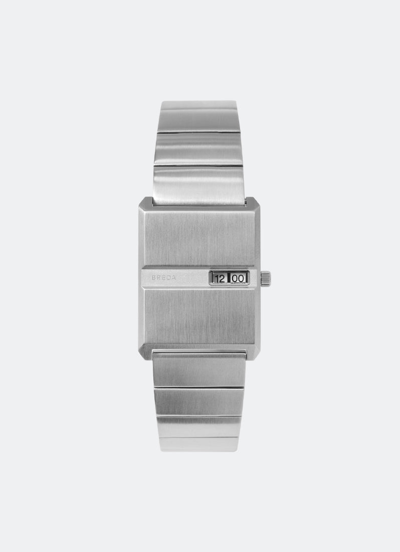 Jam Tangan Breda Pulse Silver Metal Bracelet 26mm 1750B