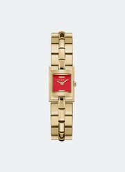 Jam Tangan Breda Relic Scarlet Dial Gold Metal Bracelet 1751D