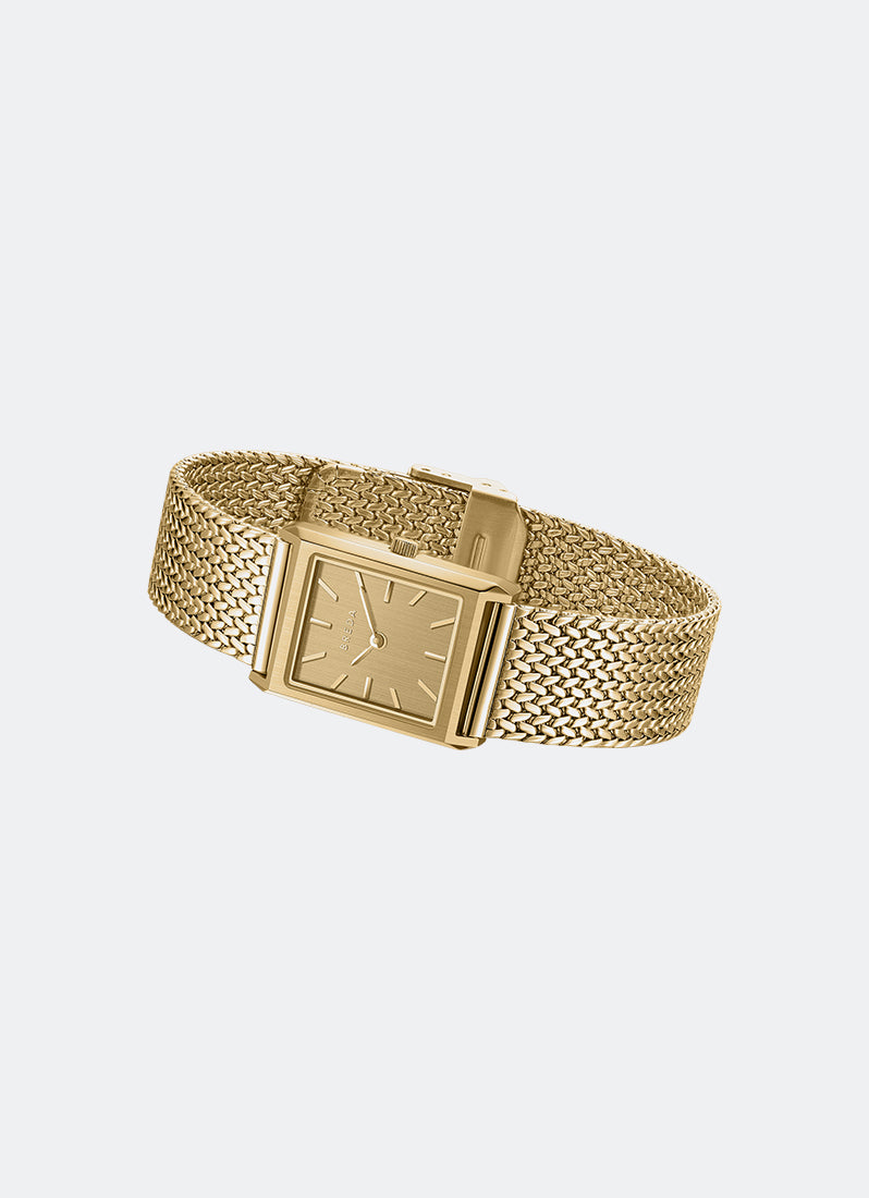 Jam Tangan Breda Virgil Mini Tethered Gold and Metal Bracelet 1758A