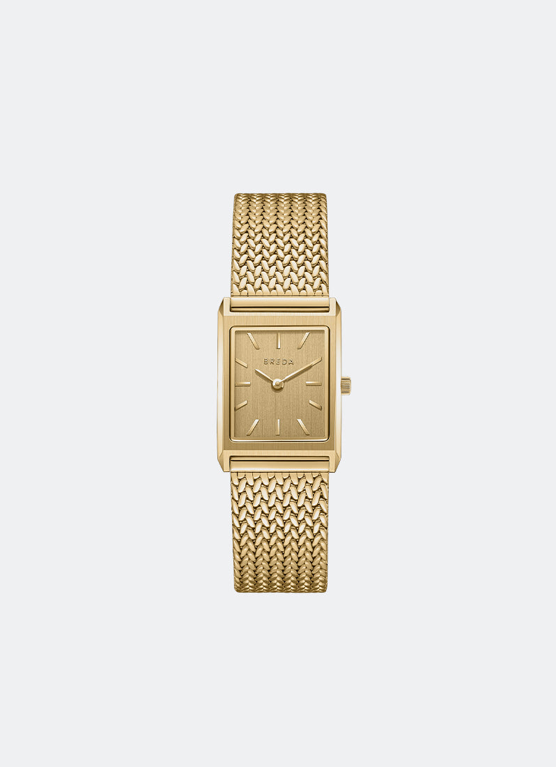 Jam Tangan Breda Virgil Mini Tethered Gold and Metal Bracelet 1758A