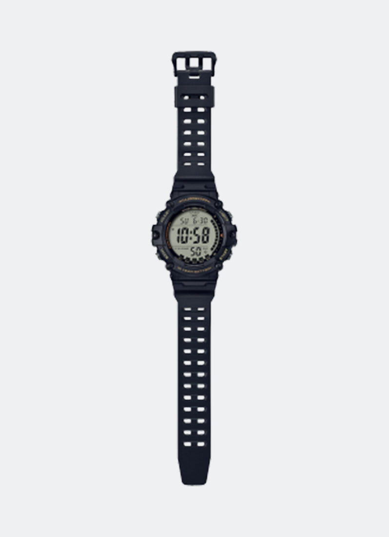 Jam Tangan Casio Digital Black Resin Strap 54.4mm Men AE-1500WHX-1AVDF