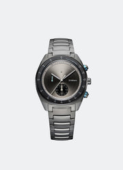 Jam Tangan D1 Milano Chronograph Bracelet Essential Black D1-CHBJ21
