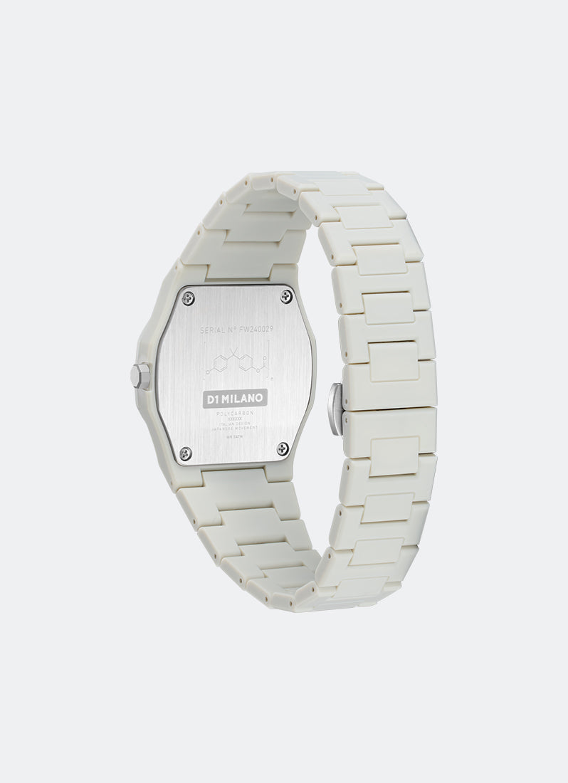 Jam Tangan D1 Milano POLYCARBON 37MM GREY 01 - D1-PCBU08