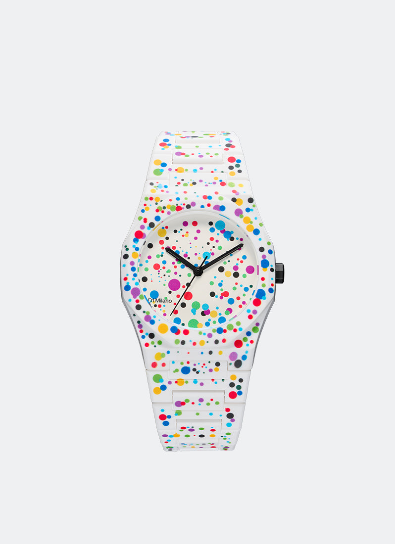 Jam Tangan D1 Milano POLYCARBON DOT-02 37MM D1-PCBU12