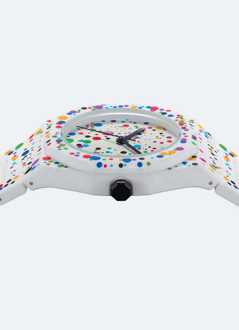 Jam Tangan D1 Milano POLYCARBON DOT-02 37MM D1-PCBU12