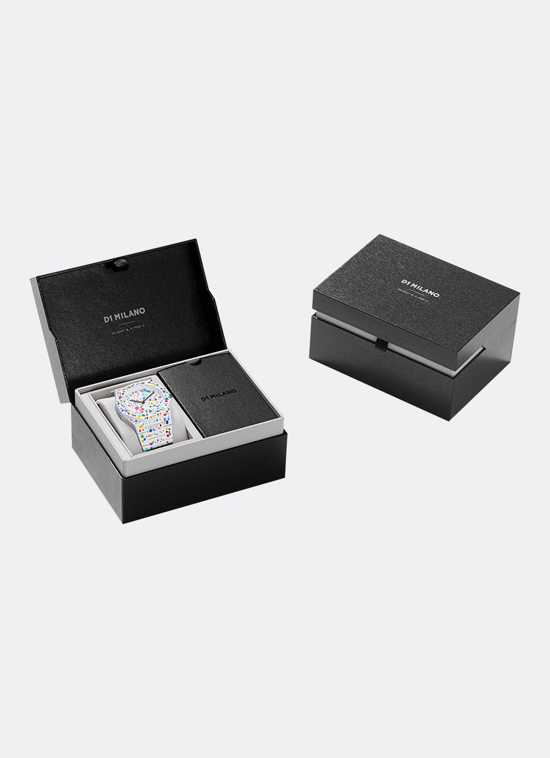 Jam Tangan D1 Milano POLYCARBON DOT-02 37MM D1-PCBU12