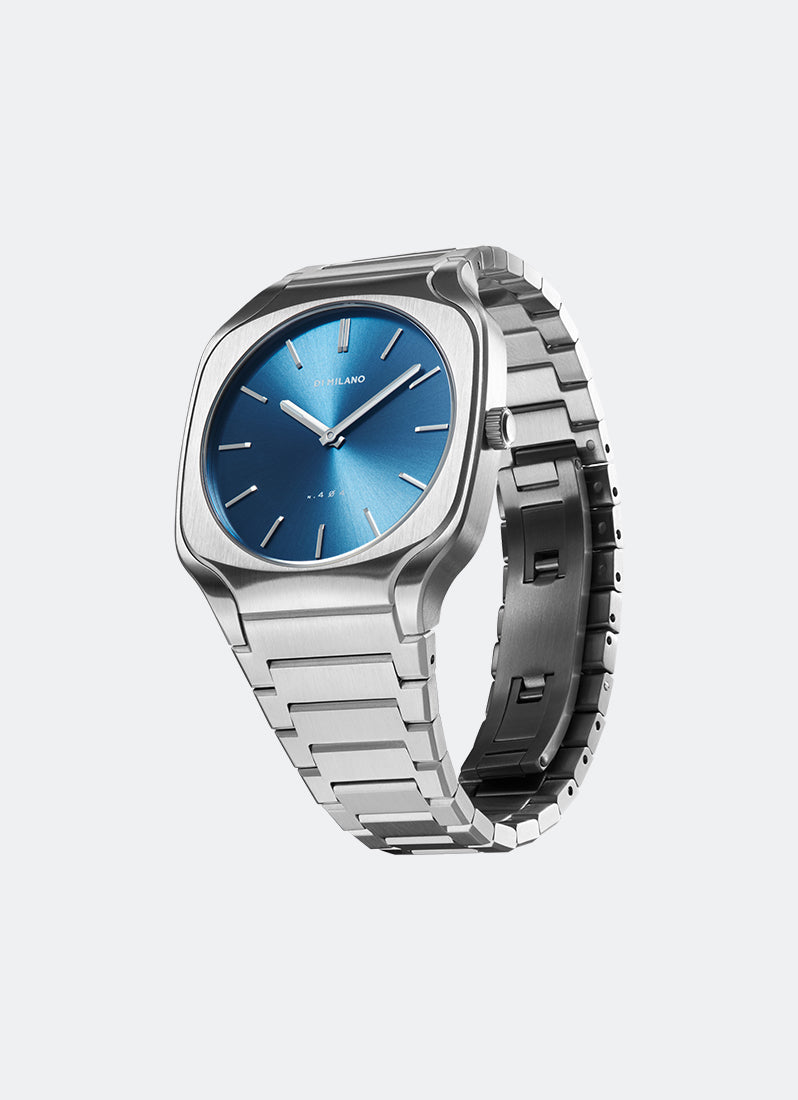 Jam Tangan D1 Milano Square Bracelet Caribbean 37mm D1-SQBJ07