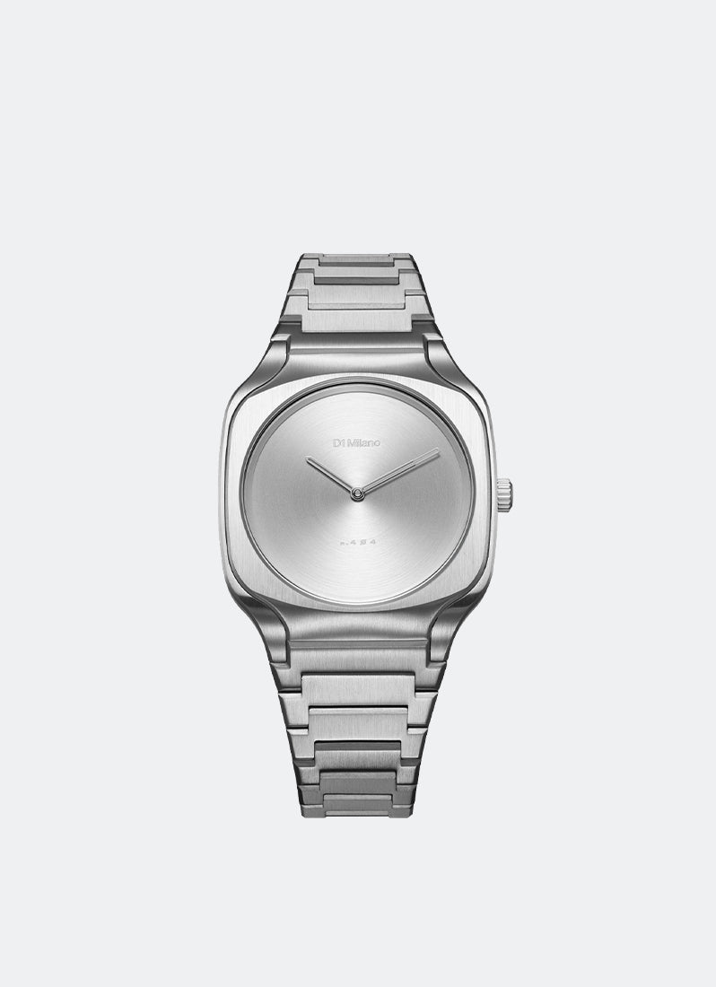 Jam Tangan D1 Milano Square Bracelet Gray Frame 37mm D1-SQBJ10