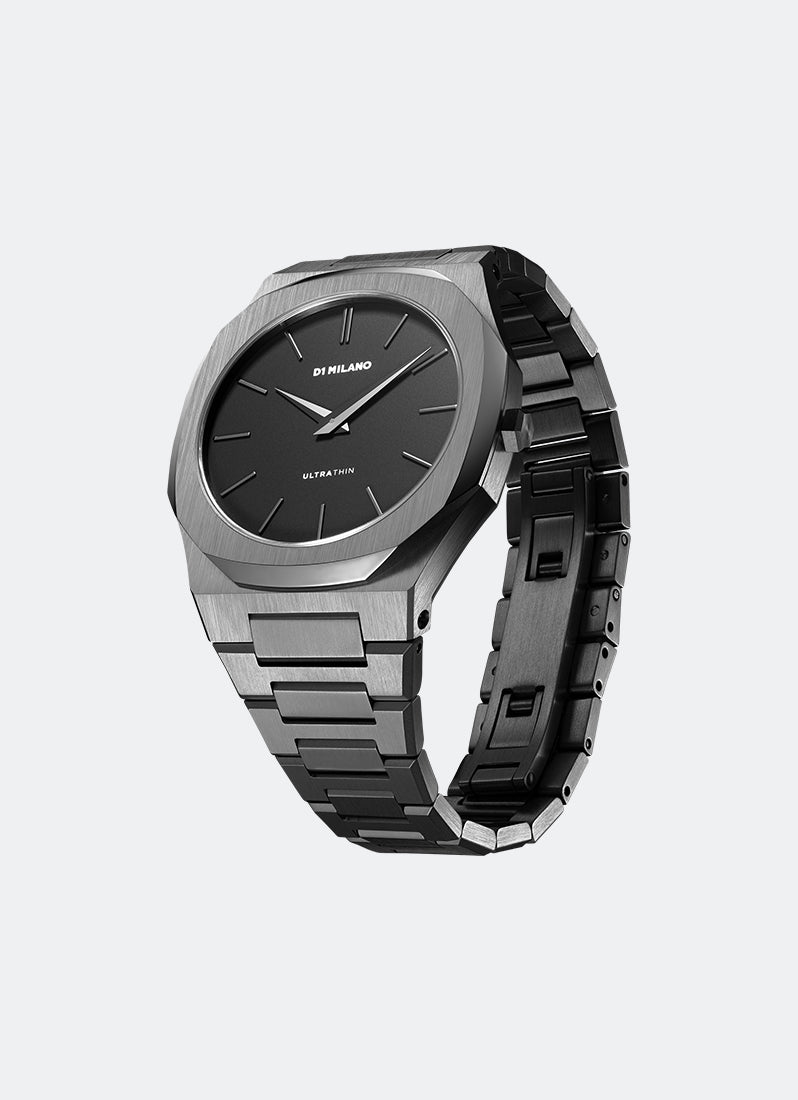 Jam Tangan D1 Milano Ultra Thin Bracelet Re-Gun 40 mm D1-UTBJ41