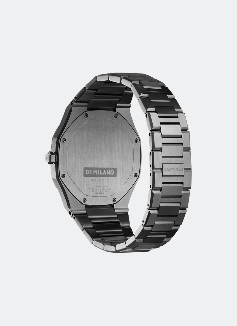 Jam Tangan D1 Milano Ultra Thin Bracelet Re-Gun 40 mm D1-UTBJ41