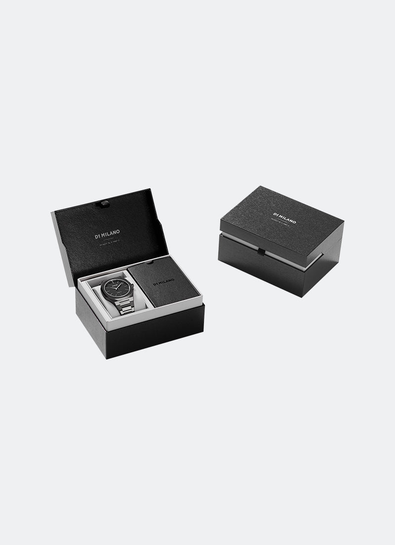 Jam Tangan D1 Milano Ultra Thin Bracelet Re-Gun 40 mm D1-UTBJ41