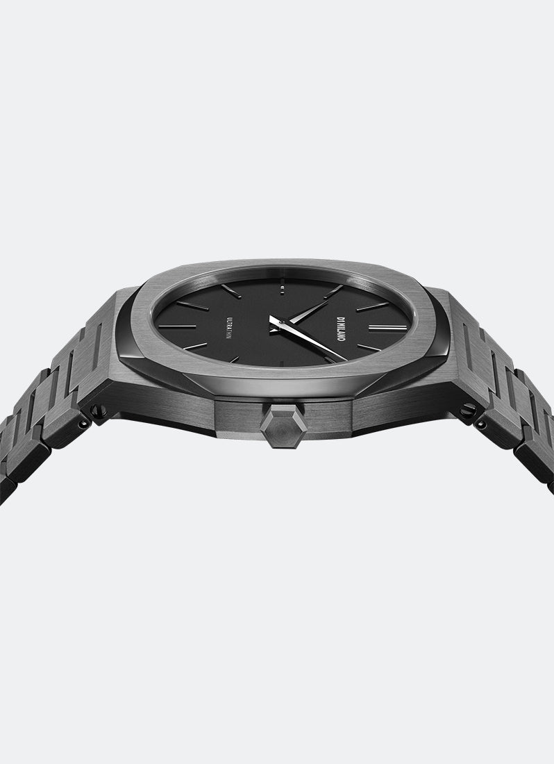 Jam Tangan D1 Milano Ultra Thin Bracelet Re-Gun 40 mm D1-UTBJ41
