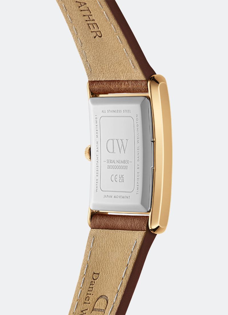 Jam Tangan Daniel Wellington Bound White Durham Gold (32x22) DW00100696