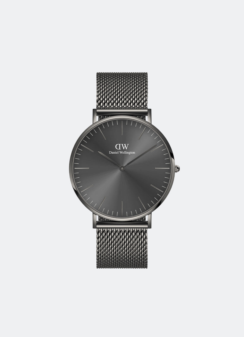 Jam Tangan Daniel Wellington Classic 40 Anthracite Grey Sunray DW00100630