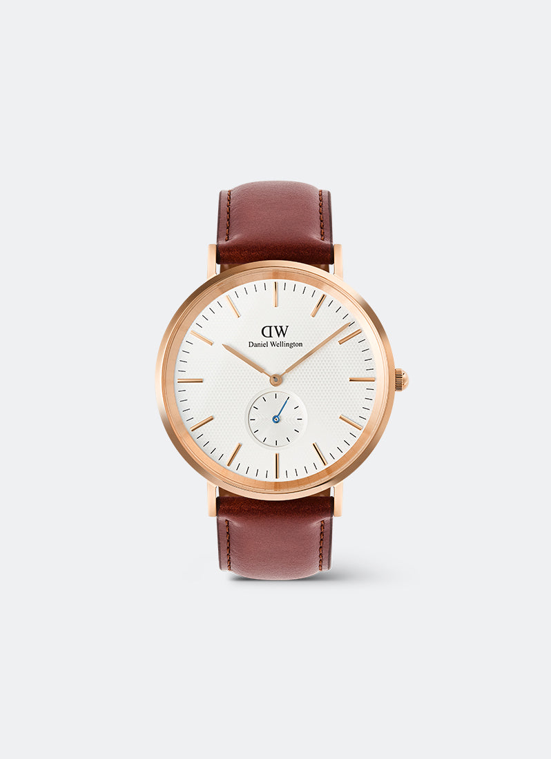 Jam Tangan Daniel Wellington Classic 40 Off-White Multi-Eye St. Mawes Sunray Rose Gold (40.8) DW00100871
