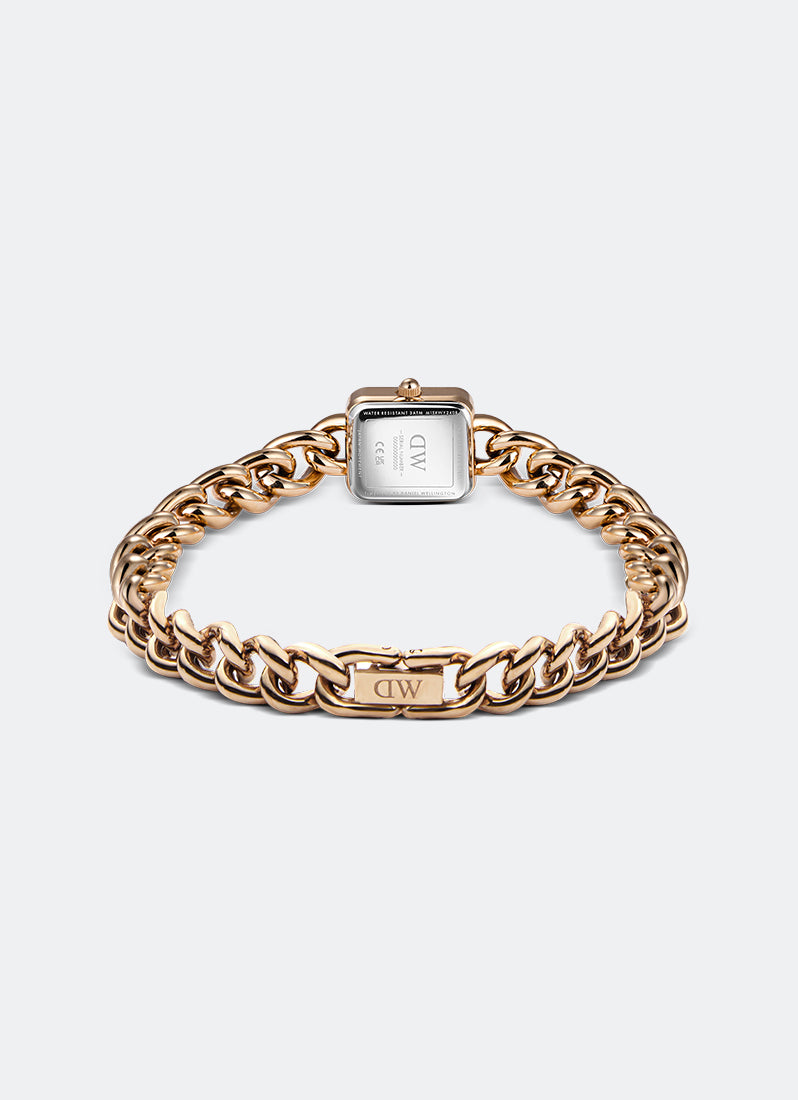 Jam Tangan Daniel Wellington Jolie Chain Rose Gold (15.4x18.2) DW00100835