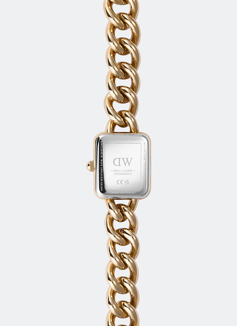 Jam Tangan Daniel Wellington Jolie Chain Rose Gold (15.4x18.2) DW00100835