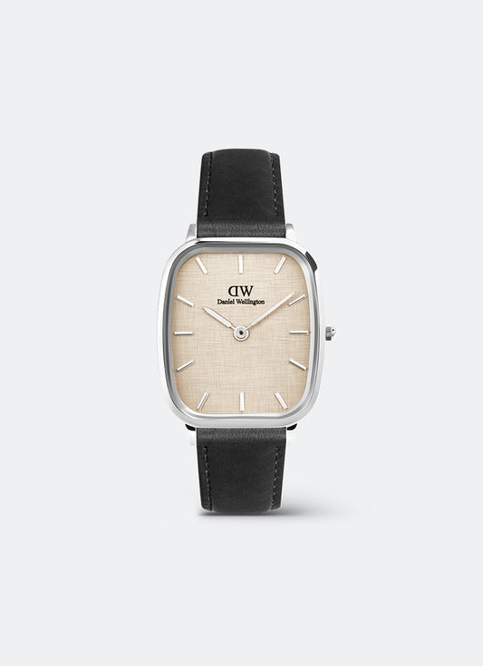 Jam Tangan Daniel Wellington Marlon Sheffield Linen Silver (32x36.3) DW00100813