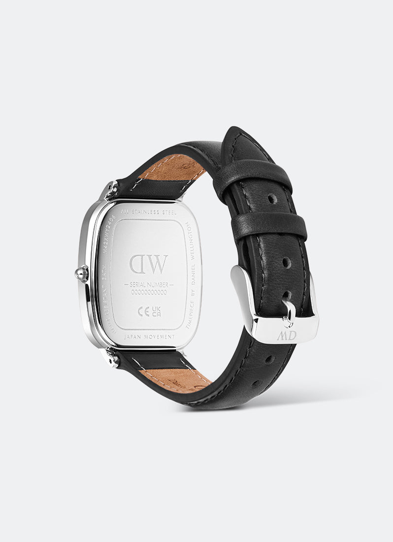 Jam Tangan Daniel Wellington Marlon Sheffield Linen Silver (32x36.3) DW00100813