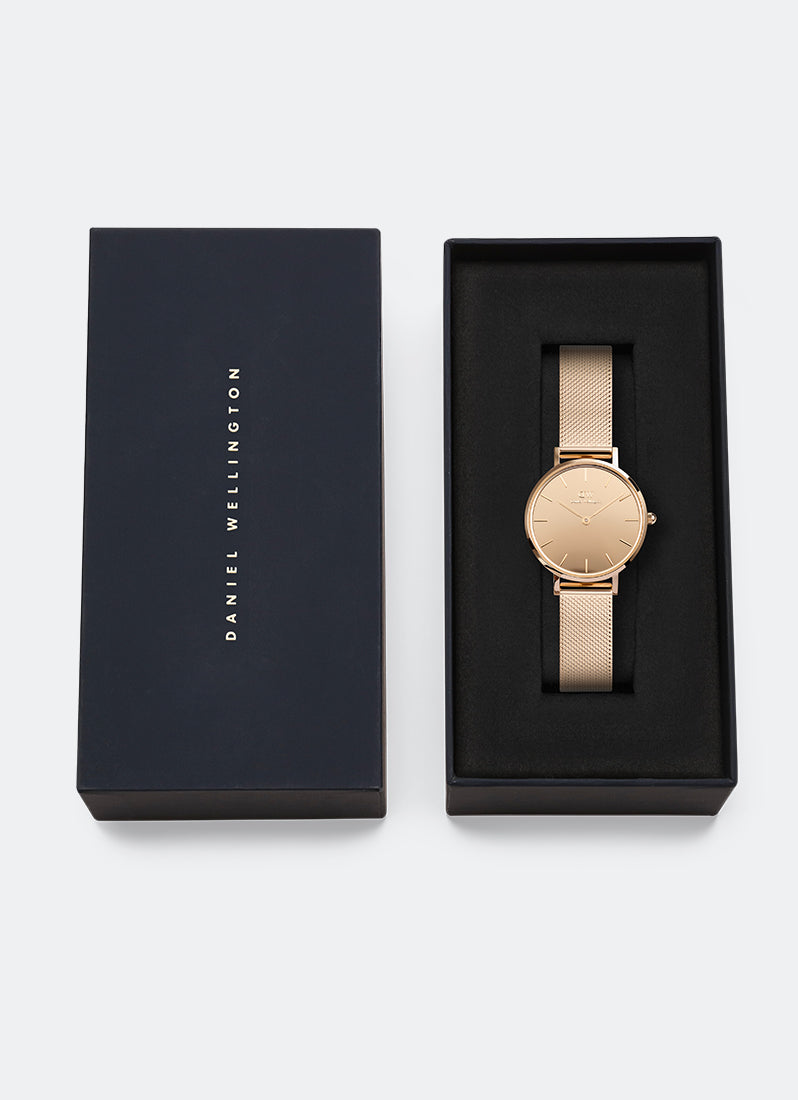 Jam Tangan Daniel Wellington Petite Reflection Rose Gold (28) DW00100795