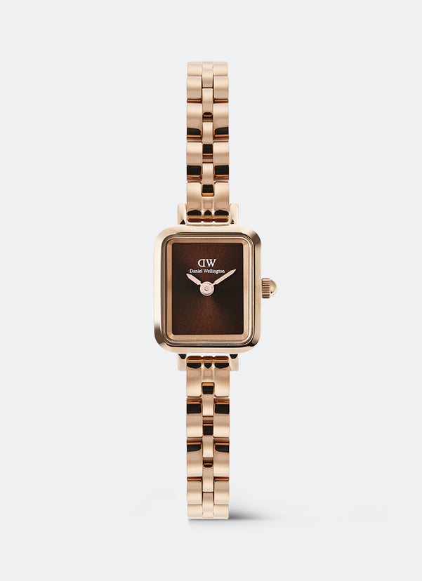 Quadro Mini Amber Arch 3-Link Amber Sunray Rose Gold (15.4x18.2) DW00100849