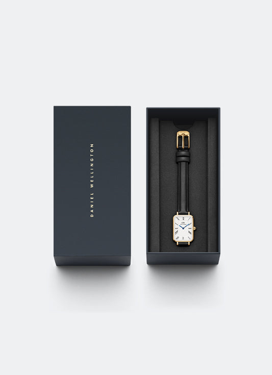 Jam Tangan Daniel Wellington Quadro Roman numerals 20x26 Sheffield G White DW00100692