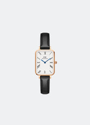 Jam Tangan Daniel Wellington Quadro Roman numerals 20x26 Sheffield RG white DW00100689