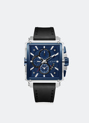 Jam Tangan Expedition Men Chronograph Band Two Tone Blue 41x55mm E6618MCLTUBU