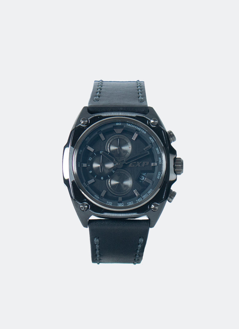 Jam Tangan Expendition Expedition Chronograph Men Quartz Band Black Black 44mm E6835MCLEPBAGR