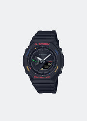 Jam Tangan G-Shock Digital Analog Black Dial Black Resin Strap 45.4mm Men GA- B2100FC-1ADR