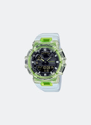 Jam Tangan G-Shock Digital Analog Black Dial White Resin Strap 48.9mm Men GBA-900SM-7A9DR