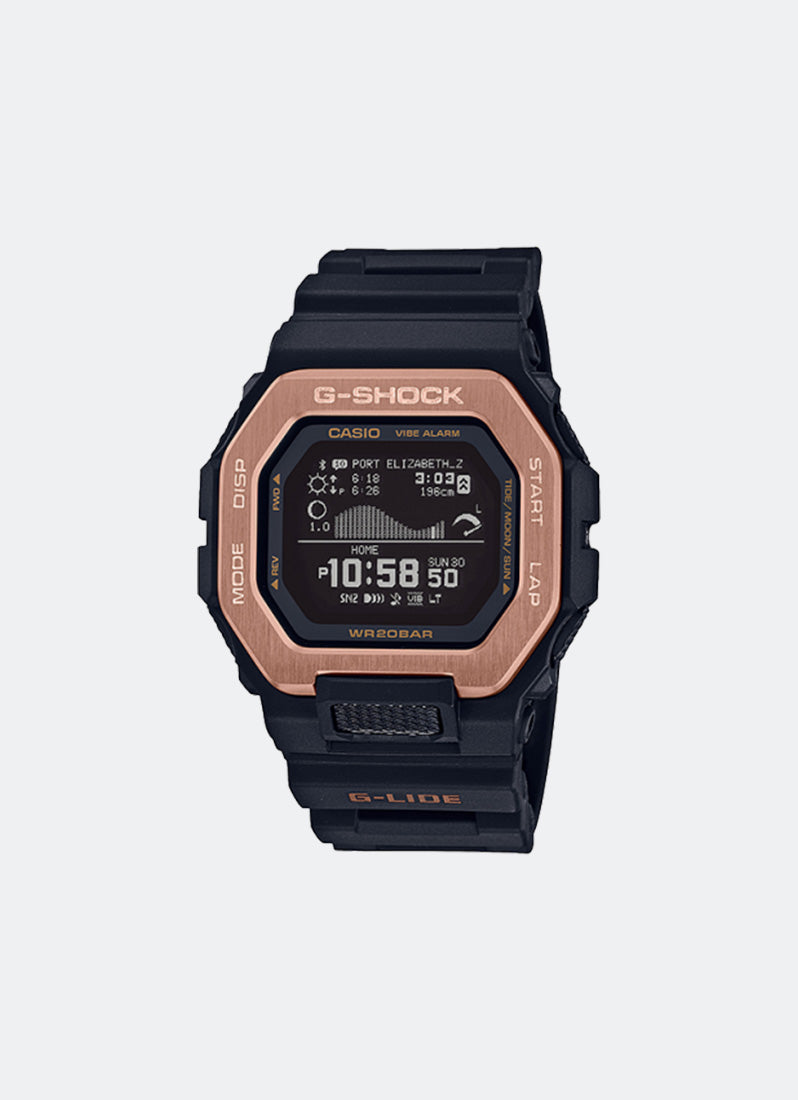 Jam Tangan G-Shock Digital Black Dial Black Resin Strap 46mm Men GBX-100NS-4DR