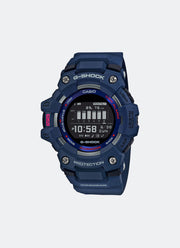 Jam Tangan G-Shock Digital Black Dial Blue Resin Strap 49.3mm Men GBD-100-2DR