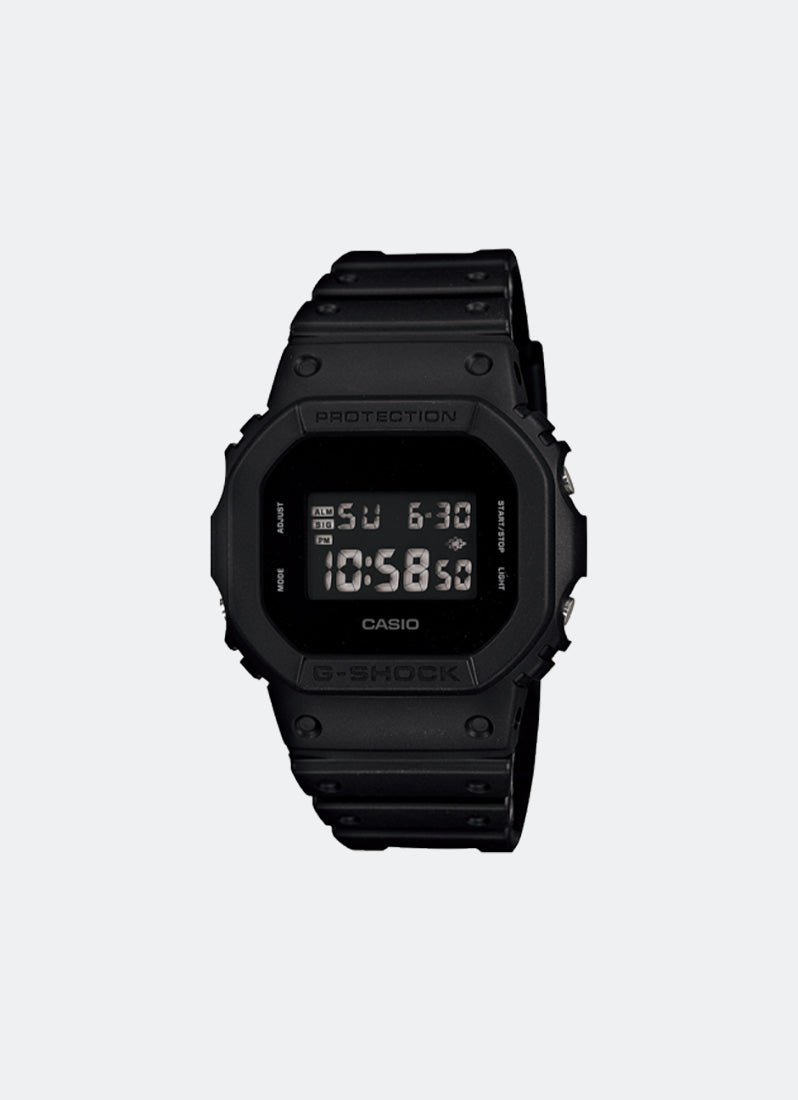 Jam Tangan G-Shock Digital Black Resin Strap 42.8mm Men DW-5600BB-1DR-BSK