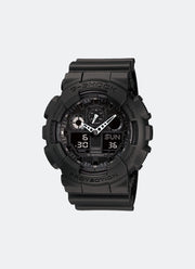 Jam Tangan G-Shock Digital analog Black Resin Strap 51.2mm Men GA-100-1A1DR-BSK